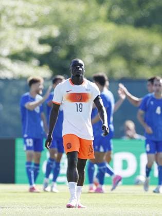 NEW YORK - Brian Brobbey of the Netherlands is disappointed after the 1-1 draw during the friendly international match, Länderspiel, Nationalmannschaft between the Netherlands and Uzbekistan at Icahn Stadium on June 8, 2026, in New York, United States. MAURICE VAN STEEN ANP International Friendly, Länderspiel, Nationalmannschaft 2026 xVIxANPxSportx xMauricexvanxSteenxIVx 560518669 originalFilename: 560518669.jpg