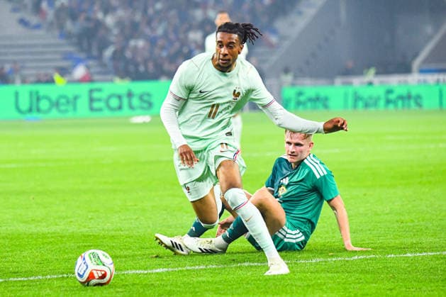 FOOTBALL : France vs Irlande du Nord - Match Amical - 08 06 2026 Michael Olise (France) LilleFrance  Copyright: xLaptistex