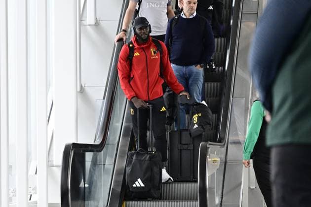Belgian national football team - 2026 FIFA World Cup, WM, Weltmeisterschaft, Fussball - media activities 08 06 2026 SEATTLE, UNITED STATES OF AMERICA - JUNE 08 : the Belgian national football team arrives at Seattle Tacoma International Airport ahead of the 2026 FIFA World Cup on June 8, 2026 in Seattle, United States of America, 08 06 2026 Seattle United States of America  Copyright: xJanxDexMeuleneirx