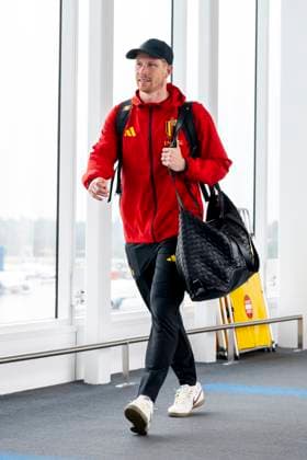 Belgian national football team - 2026 FIFA World Cup, WM, Weltmeisterschaft, Fussball - media activities 09 06 2026 SEATTLE, UNITED STATES OF AMERICA - JUNE 09 : De Bruyne Kevin forward of Belgium pictured arriving at Seattle Tacoma International Airport ahead of the 2026 FIFA World Cup on June 9, 2026 in Seattle, United States of America, 09 06 2026 Seattle United States of America  Copyright: xJanxDexMeuleneirx