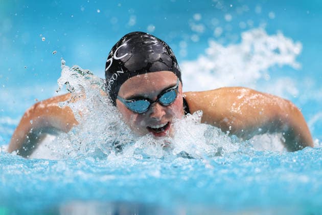June 9, 2026, Sydney, Nsw, Australia: KAEL THOMPSON competes in the Women s 100m Butterfly MC heats during the 2026 Australian Swimming Commonwealth Games, Pan Pacific Championships and Para Pan Pacific Championships Trials. Swimming 2026: Australian Swimming Trials  - ZUMAt173 20260609_zsp_t173_005 Copyright: xStephanexThomasx
