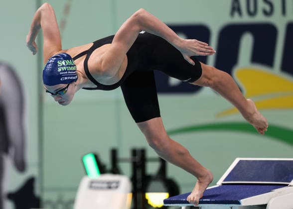 June 9, 2026, Sydney, Nsw, Australia: JOSEPHINE CRIMMINS competes in the Women s 50m Butterfly heats during the 2026 Australian Swimming Commonwealth Games, Pan Pacific Championships and Para Pan Pacific Championships Trials. Swimming 2026: Australian Swimming Trials  - ZUMAt173 20260609_zsp_t173_016 Copyright: xStephanexThomasx