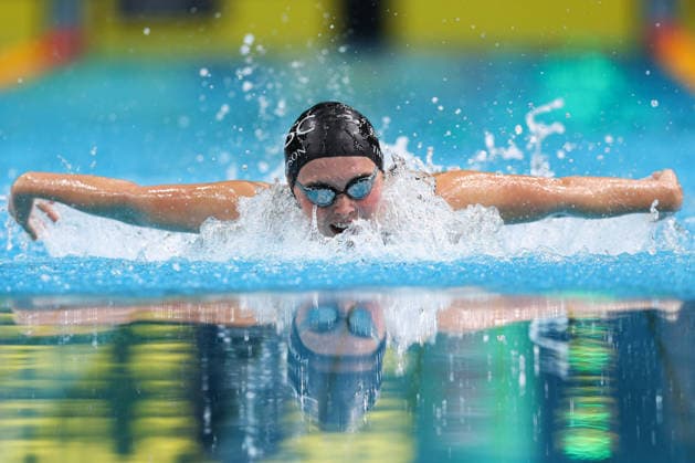 June 9, 2026, Sydney, Nsw, Australia: KAEL THOMPSON competes in the Women s 100m Butterfly MC heats during the 2026 Australian Swimming Commonwealth Games, Pan Pacific Championships and Para Pan Pacific Championships Trials. Sydney Australia - ZUMAt173 20260609_zsp_t173_013 Copyright: xStephanexThomasx