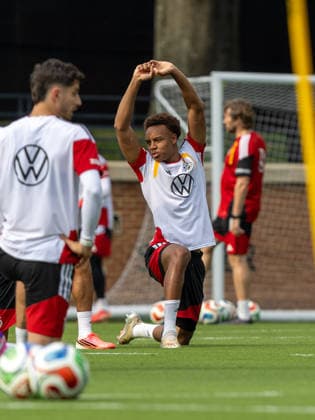 of DFB practicing for the FIFA World Cup 2026 at Wake Forest University™s Spry Stadium in Winston-Salem, North Carolina, United States, June 8, 2026. WINSTON-SALEM Spry Stadium North Carolina USA Copyright: xPaulxMoreax 1R8A5780
