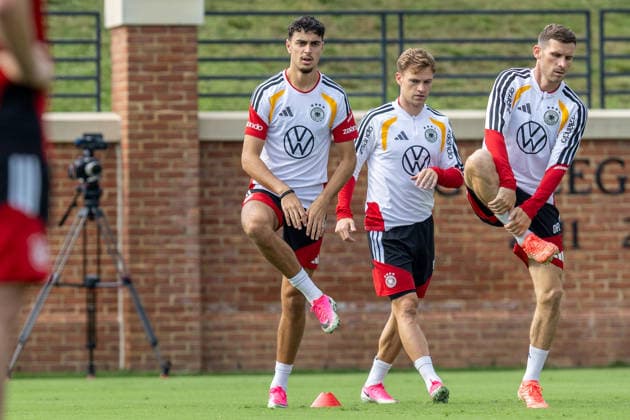 of DFB practicing for the FIFA World Cup 2026 at Wake Forest University™s Spry Stadium in Winston-Salem, North Carolina, United States, June 8, 2026. WINSTON-SALEM Spry Stadium North Carolina USA Copyright: xPaulxMoreax 1R8A6106