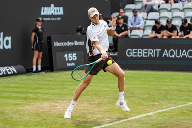 Tennis, Boss Open 2026, Stuttgart, TC Weissenhof, Martín Landaluce ESP BOSS OPEN STUTTGART 2026 in Stuttgart Copyright: xspeedshotx xRalfxJustx