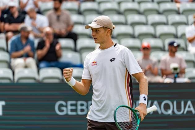 Tennis, Boss Open 2026, Stuttgart, TC Weissenhof, Martín Landaluce ESP BOSS OPEN STUTTGART 2026 in Stuttgart Copyright: xspeedshotx xRalfxJustx