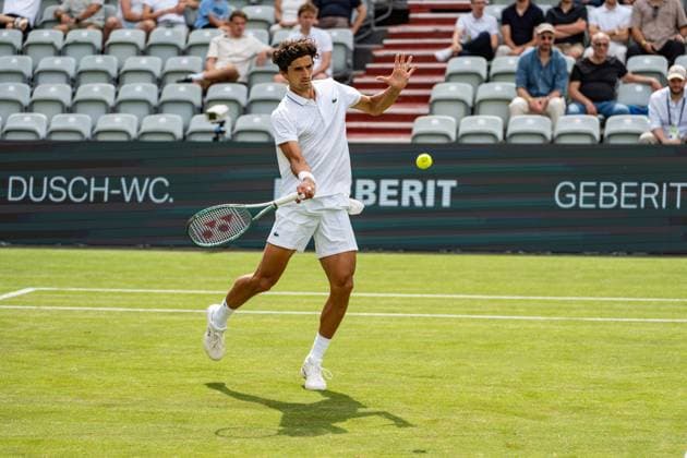 Tennis, Boss Open 2026, Stuttgart, TC Weissenhof, Pierre Hugues Herbert FRA BOSS OPEN STUTTGART 2026 in Stuttgart Copyright: xspeedshotx xRalfxJustx