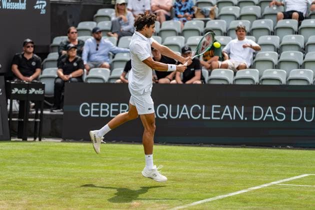 Tennis, Boss Open 2026, Stuttgart, TC Weissenhof, Pierre Hugues Herbert FRA BOSS OPEN STUTTGART 2026 in Stuttgart Copyright: xspeedshotx xRalfxJustx