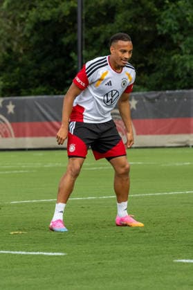 JAMIE LEWELING of DFB practicing for the FIFA World Cup 2026 at Wake Forest University™s Spry Stadium in Winston-Salem, North Carolina, United States, June 8, 2026. WINSTON-SALEM Spry Stadium North Carolina USA Copyright: xPaulxMoreax 064A3643