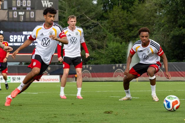 of DFB practicing for the FIFA World Cup 2026 at Wake Forest University™s Spry Stadium in Winston-Salem, North Carolina, United States, June 8, 2026. WINSTON-SALEM Spry Stadium North Carolina USA Copyright: xPaulxMoreax 064A3957