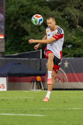Waldemar Anton of DFB practicing for the FIFA World Cup 2026 at Wake Forest University™s Spry Stadium in Winston-Salem, North Carolina, United States, June 8, 2026. WINSTON-SALEM Spry Stadium North Carolina USA Copyright: xPaulxMoreax 064A4868