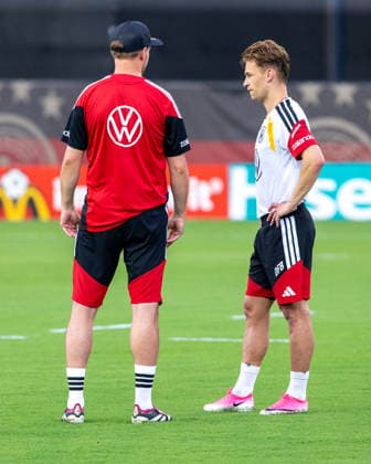 Joshua Kimmich of DFB practicing for the FIFA World Cup 2026 at Wake Forest University™s Spry Stadium in Winston-Salem, North Carolina, United States, June 8, 2026. WINSTON-SALEM Spry Stadium North Carolina USA Copyright: xPaulxMoreax AS1Z8967