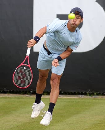 09 06 2026, Boss Open 2026, ATP Tour 250 Stuttgart, TTC Weissenhof, Tennis, Sport, in the picture Sho Shimabukuro JPN