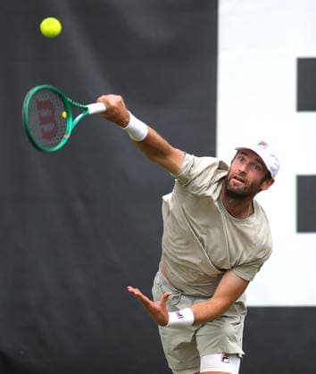 09 06 2026, Boss Open 2026, ATP Tour 250 Stuttgart, TTC Weissenhof, Tennis, Sport, in the picture Quentin Halys FRA