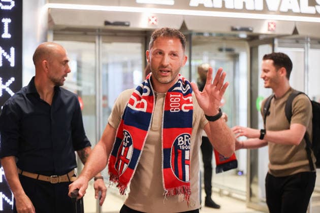 Domenico Tedesco atterra a Bologna come nuovo allenatore del Bologna FC Bologna (Italia) 9 Giugno 2026 (Photo Guido Calamosca LaPresse) Domenico Tedesco lands in Bologna as the new coach of Bologna FC jun 09, 2026 - Bologna - Italia (Guido Calamosca LaPresse )  Copyright: xGuidoxCalamosca LaPressex