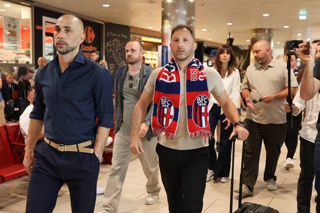 Domenico Tedesco atterra a Bologna come nuovo allenatore del Bologna FC Bologna (Italia) 9 Giugno 2026 (Photo Guido Calamosca LaPresse) Domenico Tedesco lands in Bologna as the new coach of Bologna FC jun 09, 2026 - Bologna - Italia (Guido Calamosca LaPresse )  Copyright: xGuidoxCalamosca LaPressex