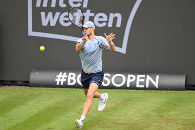 Yannick Hanfmann GER 09 06 2026 ¢ Tennis ¢ BOSS OPEN ¢ ATP 250, TC Weissenhof, Stuttgart, BW Germany Copyright: xpepphotox xHorstxMauelshagenx pep00321, pep_20260609_hm_366650