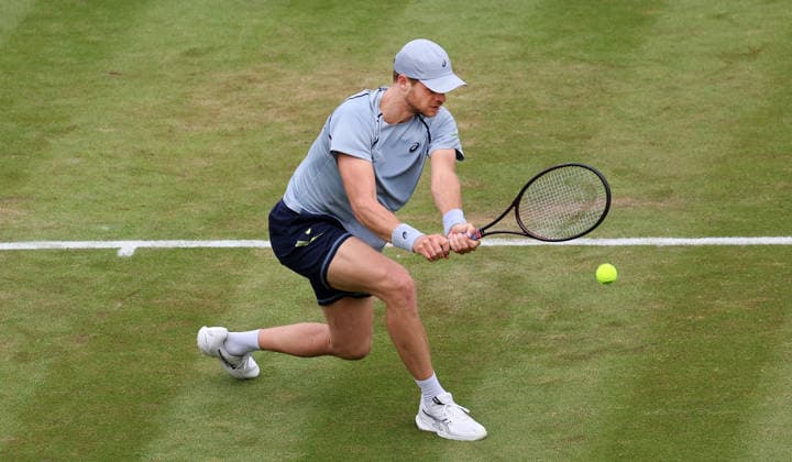 Stuttgart , Tennis , BOSS Open , Yannick Hanfmann GER