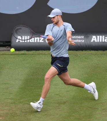 Stuttgart , Tennis , BOSS Open , Yannick Hanfmann GER