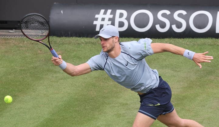 Stuttgart , Tennis , BOSS Open , Yannick Hanfmann GER