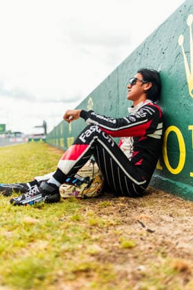 24 HEURES DU MANS 2026 - TUESDAY GELAEL Sean (idn), Team WRT, BMW M4 LMGT3 Evo 32, LM GT3, portrait during the 24 Hours of Le Mans 2026, 3rd round of the 2026 FIA World Endurance Championship, on June 9, 2026 on the Circuit des 24 Heures du Mans in Le Mans, France -  Copyright: xAndreaxLorenzinax