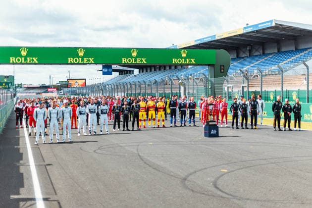 Motorsport, FIA WEC, 24h of Le Mans, Team presentation