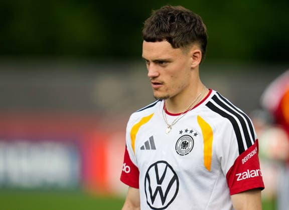 Florian Wirtz Germany, 17 takes part in the first training session of the German national team at the training camp in North Carolina USA, German national soccer team, Base Camp, Winston Salem, 08 06 2026 USA, German national soccer team, Base Camp, Winston Salem, 08 06 2026 Winston Salem Copyright: xEibner-Pressefoto ScottxColemanx EP_SCN