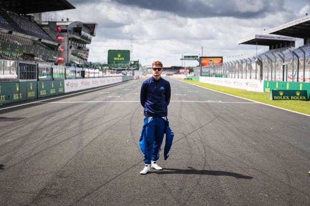 24 HEURES DU MANS 2026 - TUESDAY SARGEANT Logan (usa), Proton Competition, Ford Mustang LMGT3 88, LM GT3, portrait during the 24 Hours of Le Mans 2026, 3rd round of the 2026 FIA World Endurance Championship, on June 9, 2026 on the Circuit des 24 Heures du Mans in Le Mans, France - Le MansFrance  Copyright: xCharlyxLopezx
