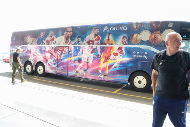 The Croatian national football team leaves for America for the World Cup Luka Modric seen during the departure of the Croatian national football team to America for the World Cup, in Zagreb, Croatia, on June 09 2026.  MatijaxHabljak PIXSELL