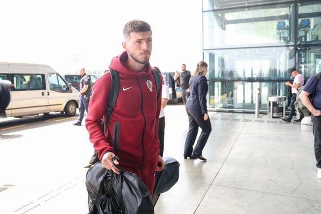 The Croatian national football team leaves for America for the World Cup Petar Sucic seen during the departure of the Croatian national football team to America for the World Cup, in Zagreb, Croatia, on June 09 2026.  MatijaxHabljak PIXSELL