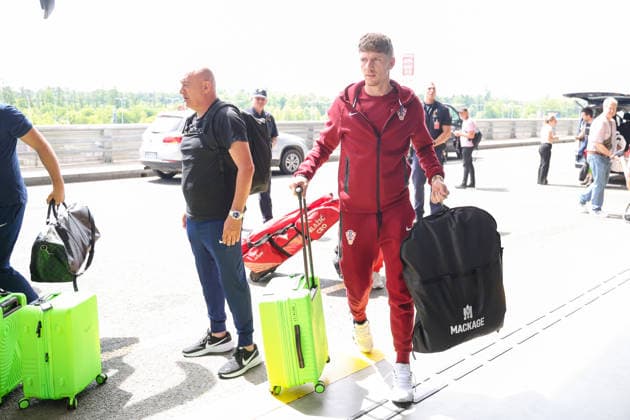 The Croatian national football team leaves for America for the World Cup Kristijan Jakic seen during the departure of the Croatian national football team to America for the World Cup, in Zagreb, Croatia, on June 09 2026.  MatijaxHabljak PIXSELL