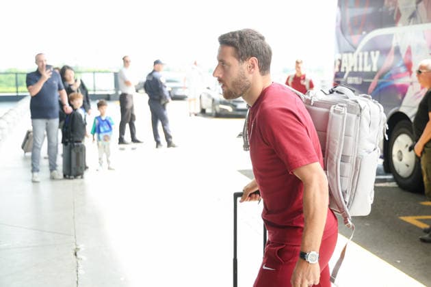 The Croatian national football team leaves for America for the World Cup Nikola Vlasic seen during the departure of the Croatian national football team to America for the World Cup, in Zagreb, Croatia, on June 09 2026.  MatijaxHabljak PIXSELL