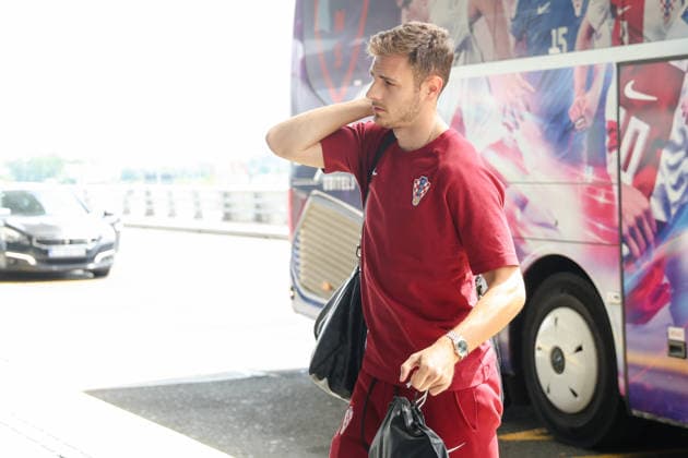 The Croatian national football team leaves for America for the World Cup Josip Stanisic seen during the departure of the Croatian national football team to America for the World Cup, in Zagreb, Croatia, on June 09 2026.  MatijaxHabljak PIXSELL