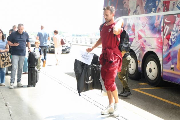 The Croatian national football team leaves for America for the World Cup Marin Pongracic seen during the departure of the Croatian national football team to America for the World Cup, in Zagreb, Croatia, on June 09 2026.  MatijaxHabljak PIXSELL