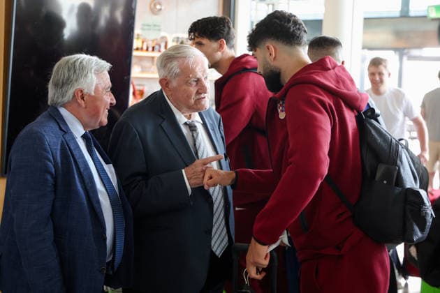The Croatian national football team leaves for America for the World Cup Zorislav Srebric, Igor Matanovic seen during the departure of the Croatian national football team to America for the World Cup, in Zagreb, Croatia, on June 09 2026.  MatijaxHabljak PIXSELL