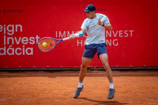 BRATISLAVA OPEN TENNIS ATP, Tennis Herren CHALLENGER Jason Jung (Taipei) during first round ATP Tennis Challenger tour 100 Bratislava Open match against Zdenek Kolar (Czechia). Tennis courts Slovan Bratislava, Bratislava, Slovakia, June 08, 2026. Photo by Branislav Racko Copyright: xx 080A0241