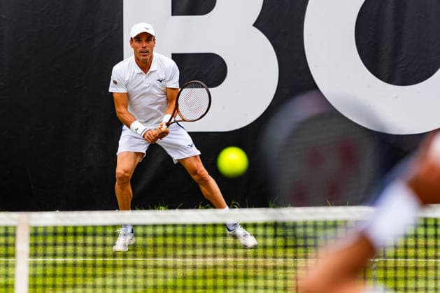 Stuttgart, GERMANY - June 09: Roberto Bautista Agut (ESP) during the Singles Match between Roberto Bautista Agut (ESP) vs. Marcos Giron (USA) at BOSS OPEN 2026, Tennisanlage Weissenhof on June 09, 2026 in Stuttgart, Germany. Baden-Württemberg Germany Copyright: xTimoxSteinx