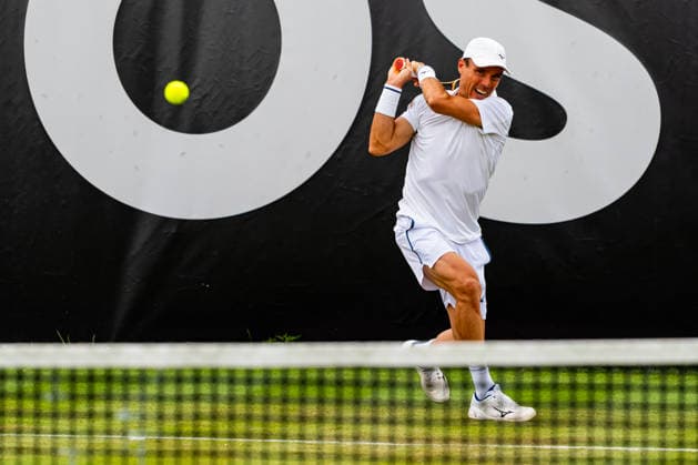 Stuttgart, GERMANY - June 09: Roberto Bautista Agut (ESP) during the Singles Match between Roberto Bautista Agut (ESP) vs. Marcos Giron (USA) at BOSS OPEN 2026, Tennisanlage Weissenhof on June 09, 2026 in Stuttgart, Germany. Baden-Württemberg Germany Copyright: xTimoxSteinx