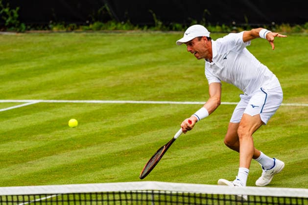 Stuttgart, GERMANY - June 09: Roberto Bautista Agut (ESP) during the Singles Match between Roberto Bautista Agut (ESP) vs. Marcos Giron (USA) at BOSS OPEN 2026, Tennisanlage Weissenhof on June 09, 2026 in Stuttgart, Germany. Baden-Württemberg Germany Copyright: xTimoxSteinx