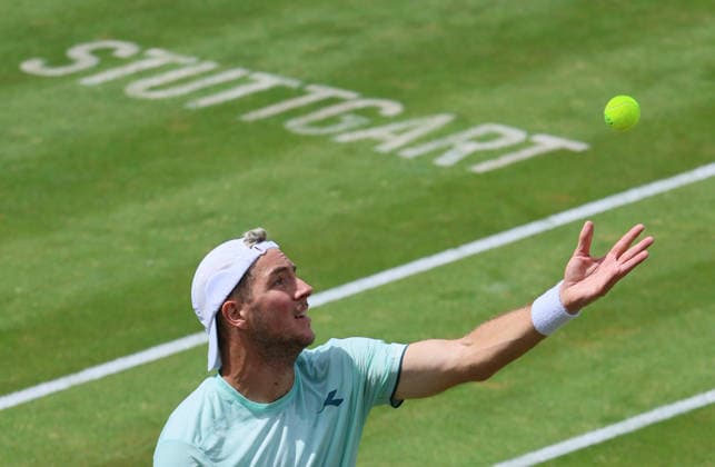 09 06 2026, Boss Open 2026, ATP Tour 250 Stuttgart, TTC Weissenhof, Tennis, Sport, in the picture Jan Lennard Struff GER