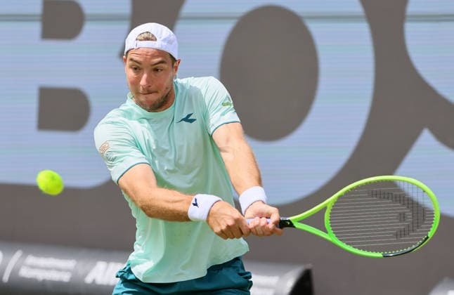 09 06 2026, Boss Open 2026, ATP Tour 250 Stuttgart, TTC Weissenhof, Tennis, Sport, in the picture Jan Lennard Struff GER