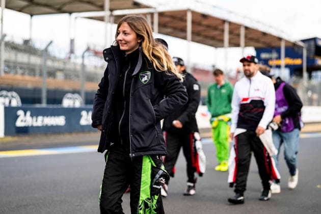 24 HEURES DU MANS 2026 - TUESDAY PIN Doriane (fra), Duqueine Team, Oreca 07 Gibson 30, LMP2, portrait during the 24 Hours of Le Mans 2026, 3rd round of the 2026 FIA World Endurance Championship, on June 9, 2026 on the Circuit des 24 Heures du Mans in Le Mans, France - Le MansFrance  Copyright: xFabrizioxBoldonix