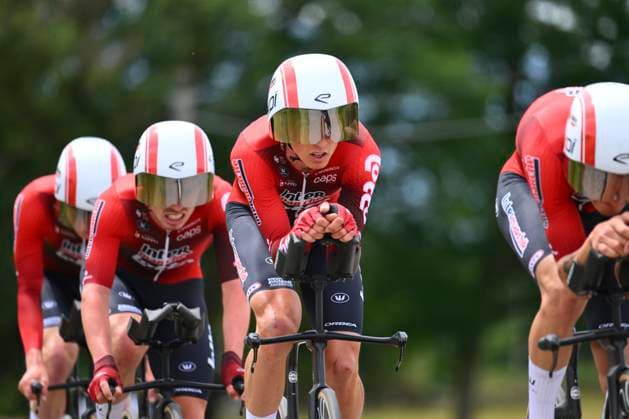 Cycling, Tour Auvergne - Rhone-Alpes, 3rd stage, team time trial