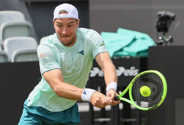 09 06 2026, Boss Open 2026, ATP Tour 250 Stuttgart, TTC Weissenhof, Tennis, Sport, in the picture Jan Lennard Struff GER