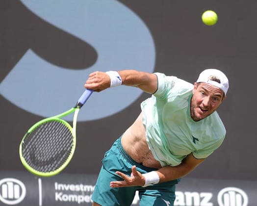 09 06 2026, Boss Open 2026, ATP Tour 250 Stuttgart, TTC Weissenhof, Tennis, Sport, in the picture Jan Lennard Struff GER