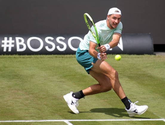 09 06 2026, Boss Open 2026, ATP Tour 250 Stuttgart, TTC Weissenhof, Tennis, Sport, in the picture Jan Lennard Struff GER