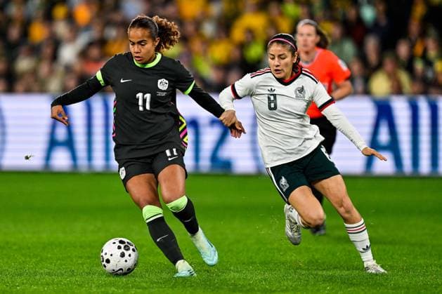 SYDNEY, AUSTRALIA - June 9: Mary Fowler (11 Australia) during the Sydney June FIFA International Window Australia v Mexico on June 9, 2026 in Sydney, Australia. Western Sydney Stadium (Photo by Keith McInnes Sports Press Photo Getty Images)  Copyright: xSportsxPressxPhotox Sportspressphoto_SPR163802