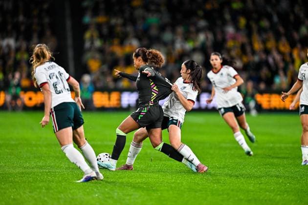 SYDNEY, AUSTRALIA - June 9: Mary Fowler (11 Australia) during the Sydney June FIFA International Window Australia v Mexico on June 9, 2026 in Sydney, Australia. Western Sydney Stadium (Photo by Keith McInnes Sports Press Photo Getty Images)  Copyright: xSportsxPressxPhotox Sportspressphoto_SPR163811
