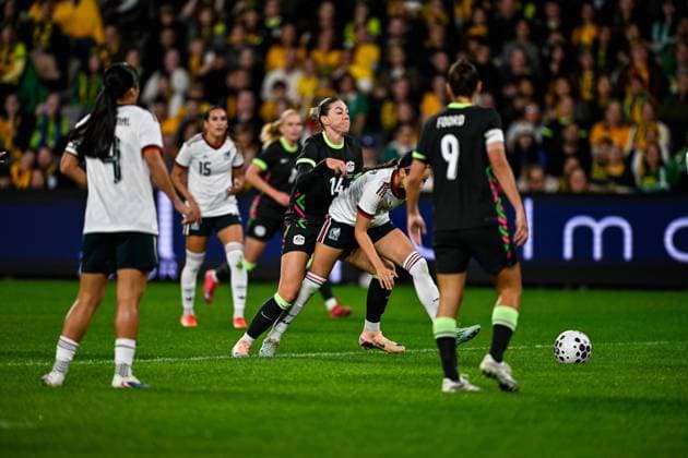 SYDNEY, AUSTRALIA - June 9: during the Sydney June FIFA International Window Australia v Mexico on June 9, 2026 in Sydney, Australia. Western Sydney Stadium (Photo by Keith McInnes Sports Press Photo Getty Images)  Copyright: xSportsxPressxPhotox Sportspressphoto_SPR163814